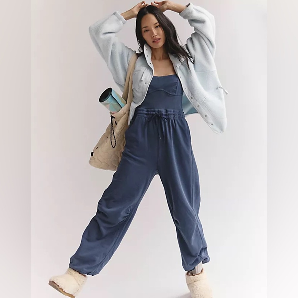 FP Movement by Free People Blue Jumpsuit